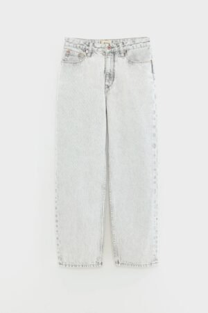 Pearlie straight jeans (252 / G / GREY BLEACH)