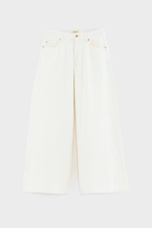 Kae wide trousers (252 / G / WHITE)