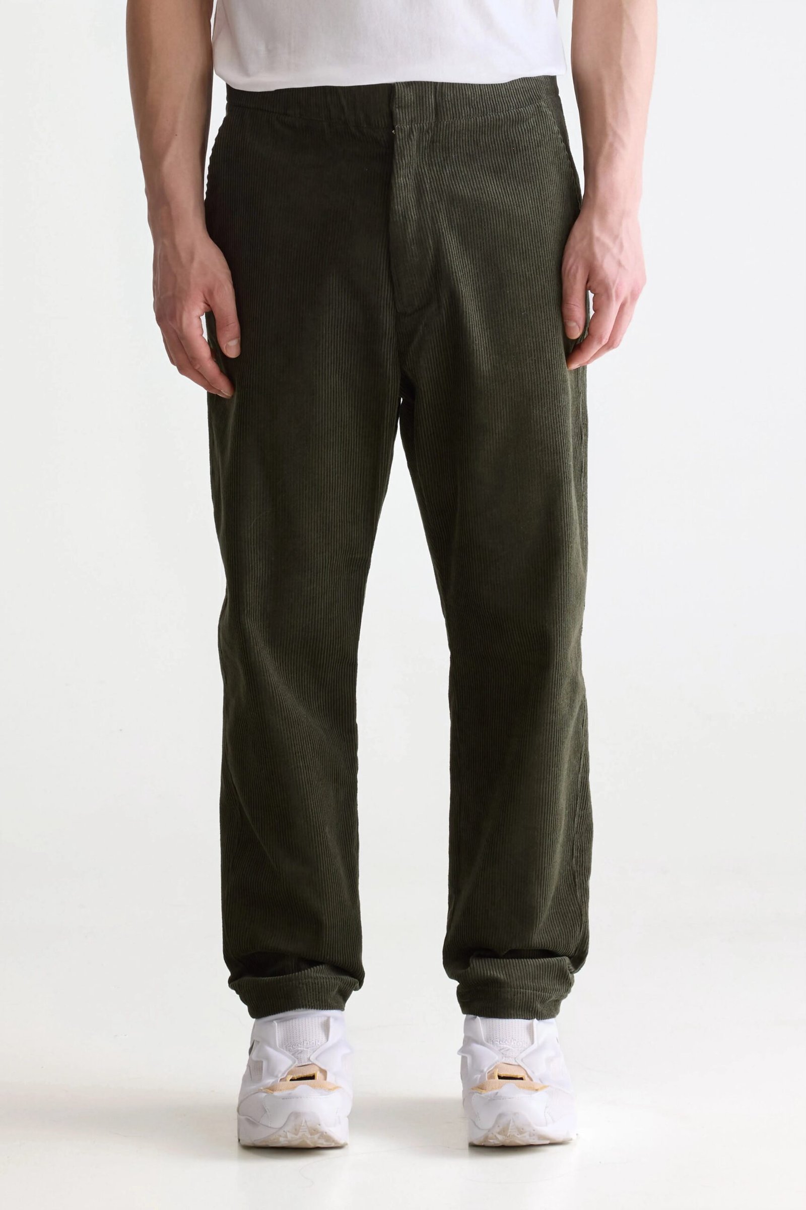 Paynt corduroy trousers (252 / M / DARK OLIVE) - Image 3