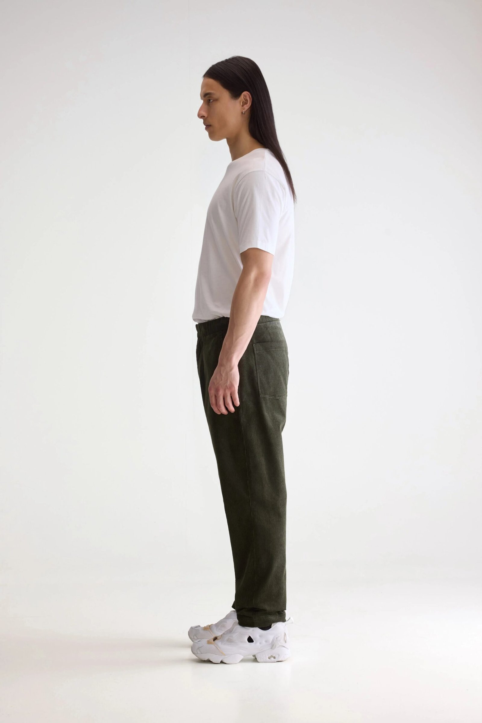 Paynt corduroy trousers (252 / M / DARK OLIVE) - Image 5