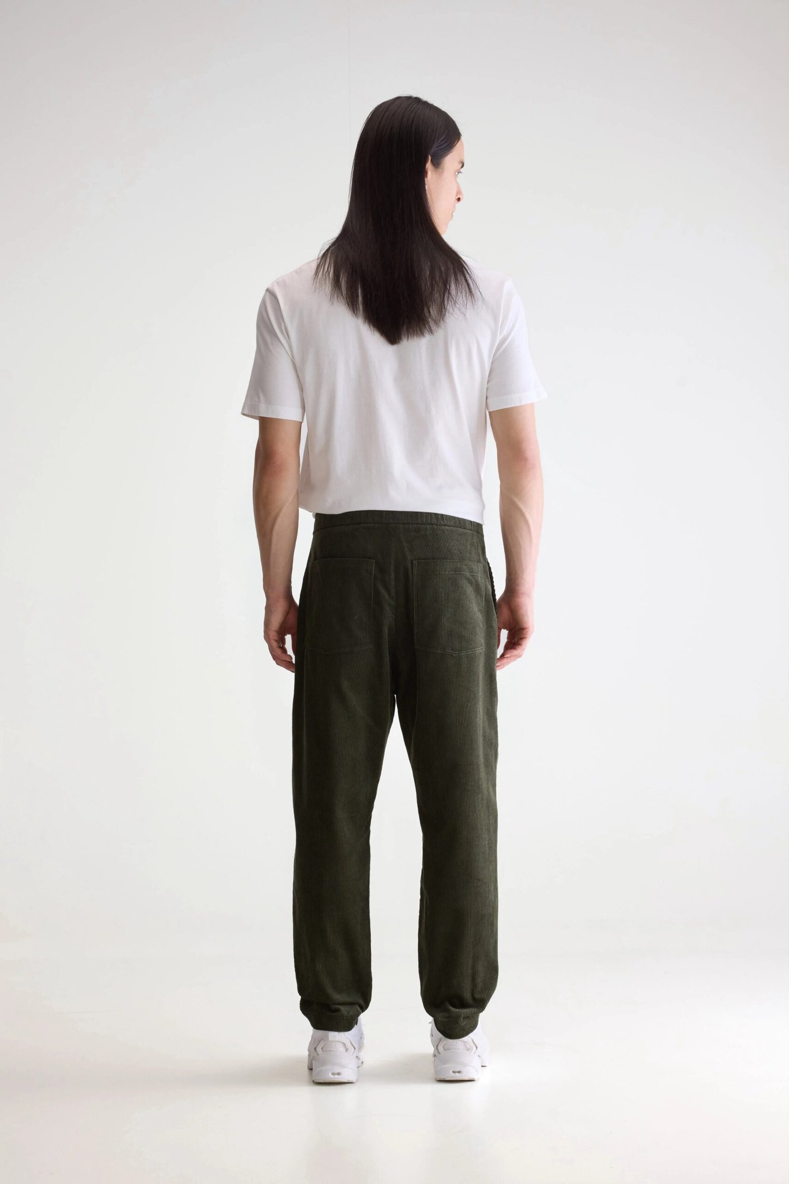Paynt corduroy trousers (252 / M / DARK OLIVE) - Image 4