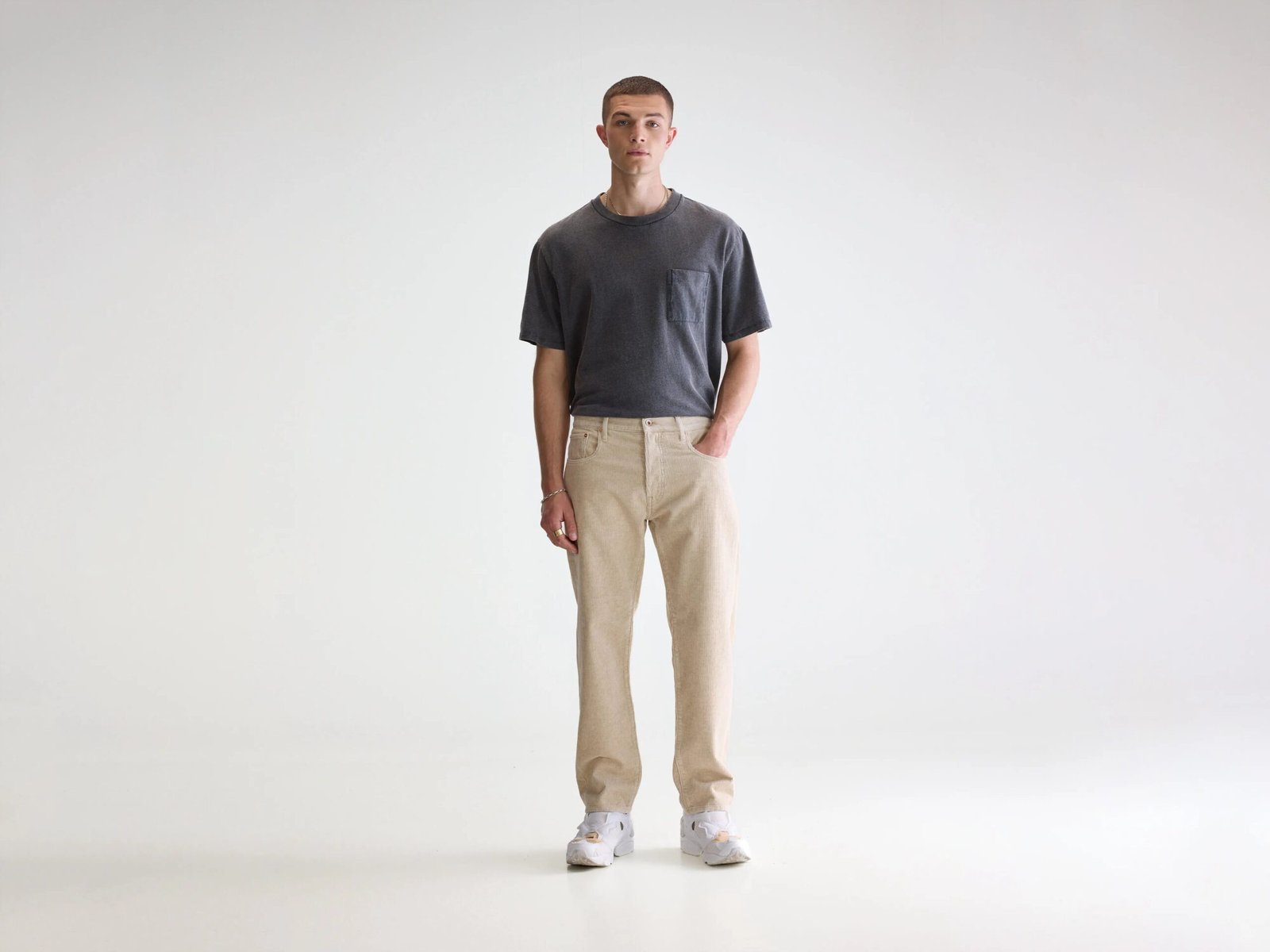Percy relaxed trousers (252 / M / CALCAIRE)