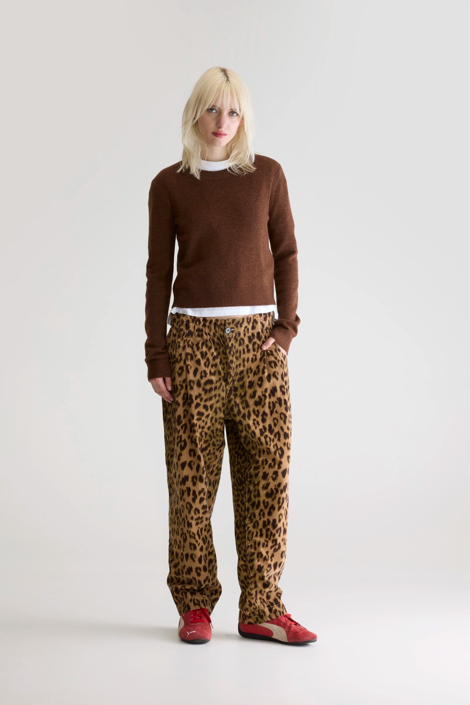 Spag slim cashmere sweater (252 / W / SUEDE) - Image 3