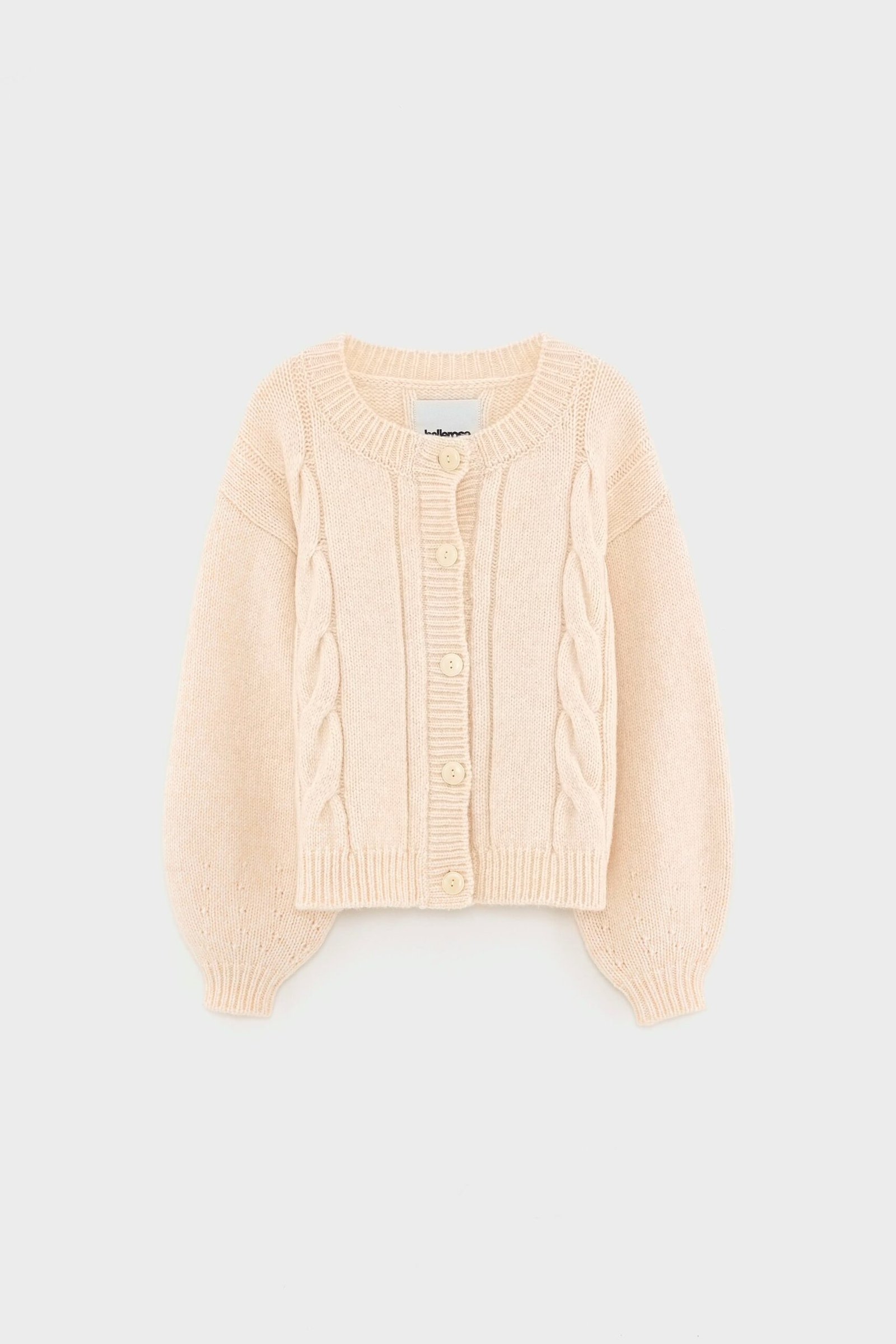 Dico chunky cardigan (252 / W / IVORY) - Image 7